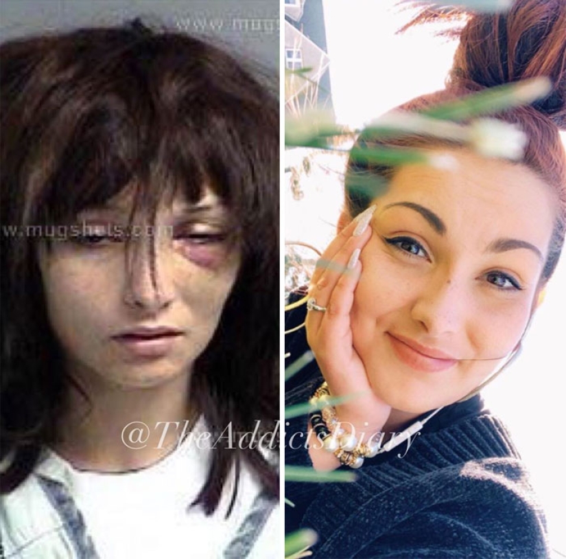 25 photos of people before and after overcoming addiction 25 photos of people before and after overcoming addiction