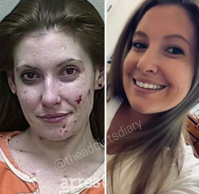 25 photos of people before and after overcoming addiction 25 photos of people before and after overcoming addiction