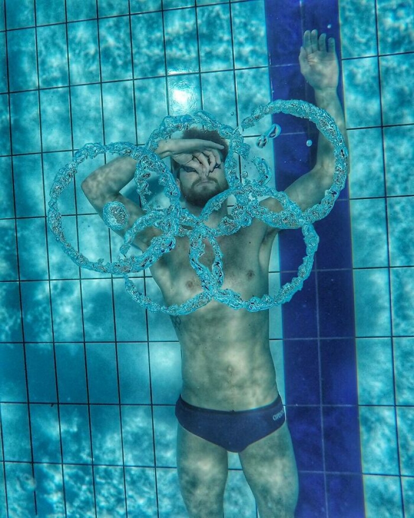 25 raras fotos de los olímpicos que muestran lo que está sucediendo detrás de las escenas de los grandes deportes