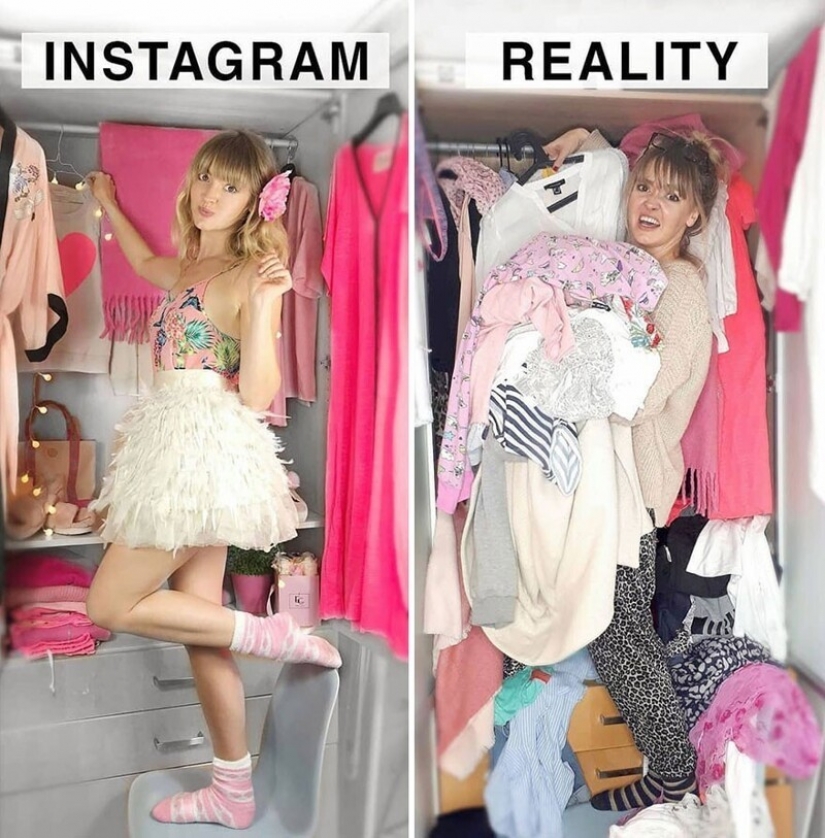 30 funny comparisons of "Instagram and Reality" by Geraldine West 30 funny comparisons of "Instagram and Reality" by Geraldine West