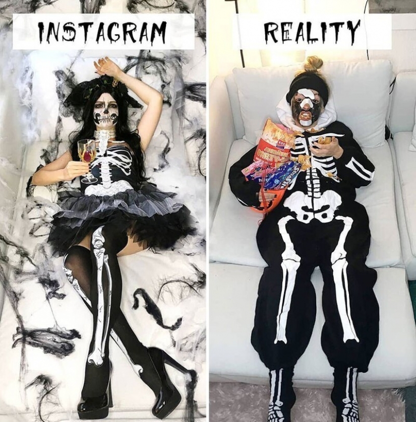 30 funny comparisons of "Instagram and Reality" by Geraldine West 30 funny comparisons of "Instagram and Reality" by Geraldine West