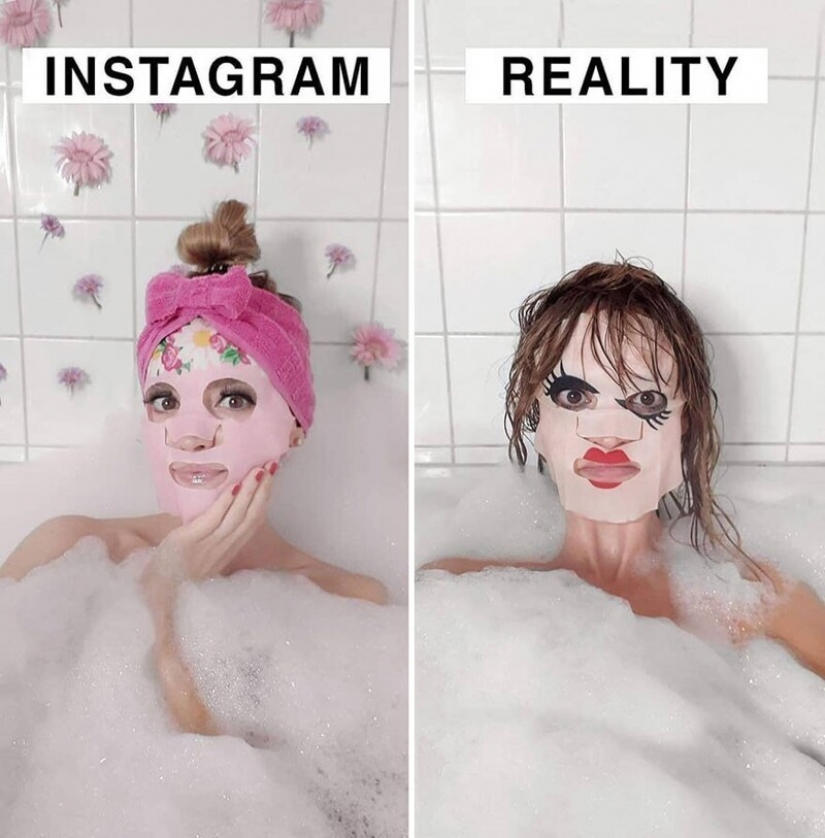 30 funny comparisons of "Instagram and Reality" by Geraldine West 30 funny comparisons of "Instagram and Reality" by Geraldine West