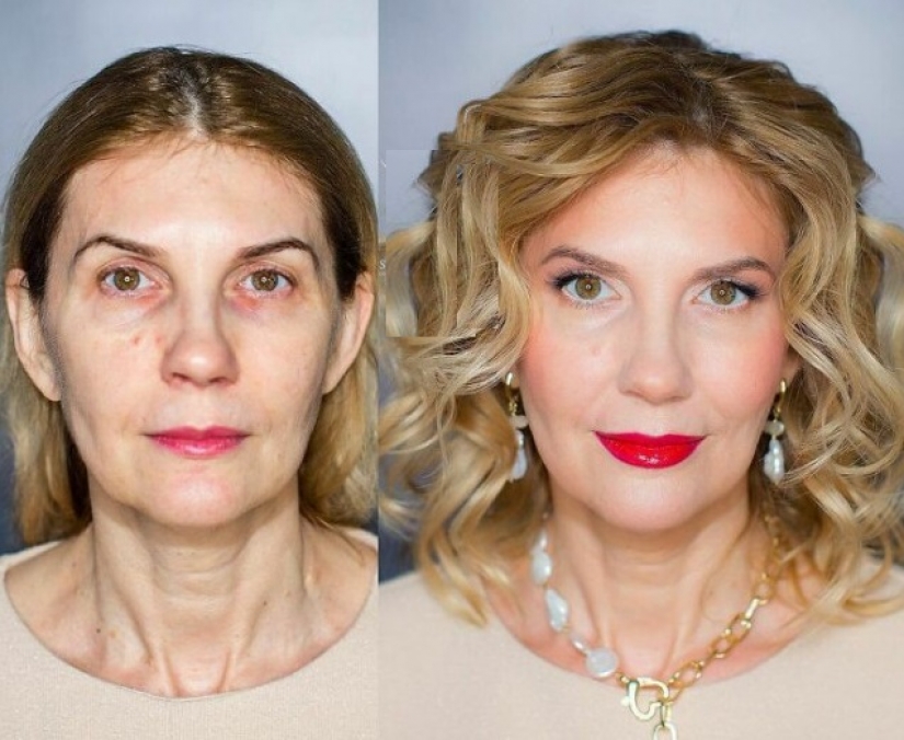 30 magical makeover with makeup from Petersburg master Ulyana Starobin