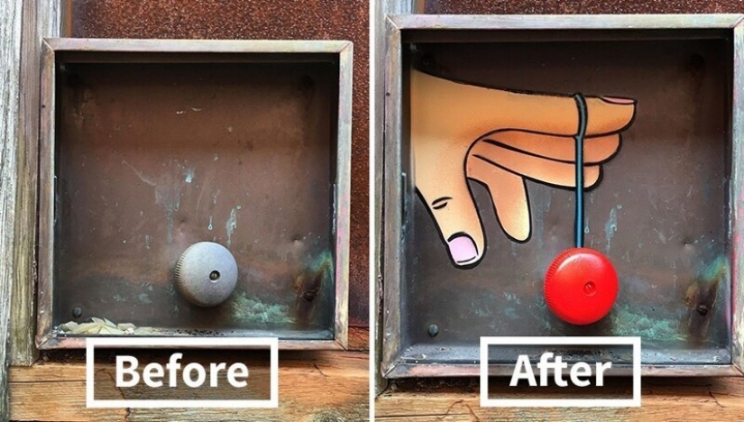 30 obras del artista de la calle que ama a revitalizar los paisajes urbanos