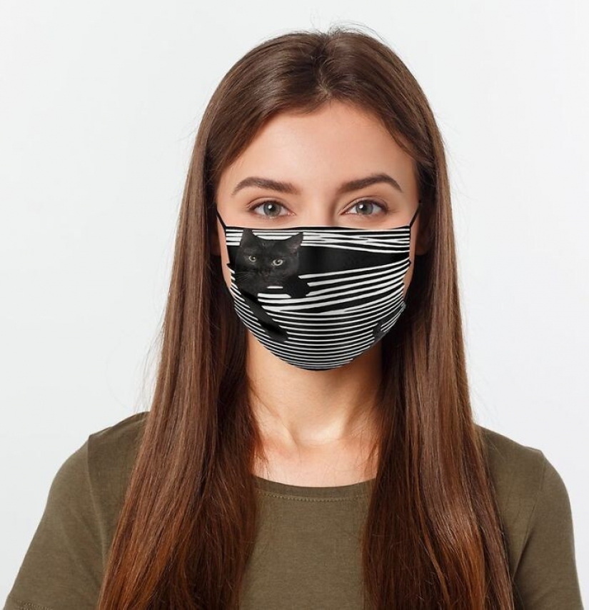 30 strange and funny protective masks for cat people 30 strange and funny protective masks for cat people