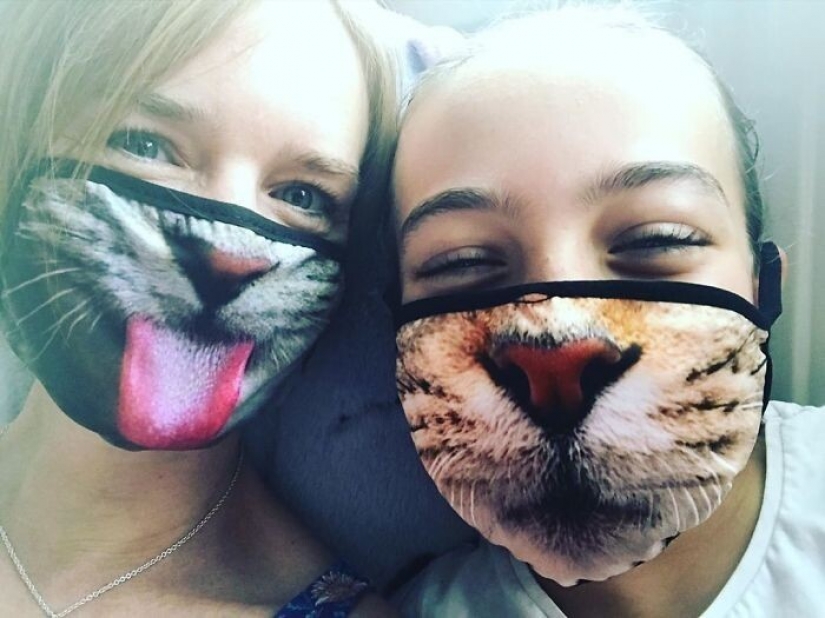 30 strange and funny protective masks for cat people 30 strange and funny protective masks for cat people
