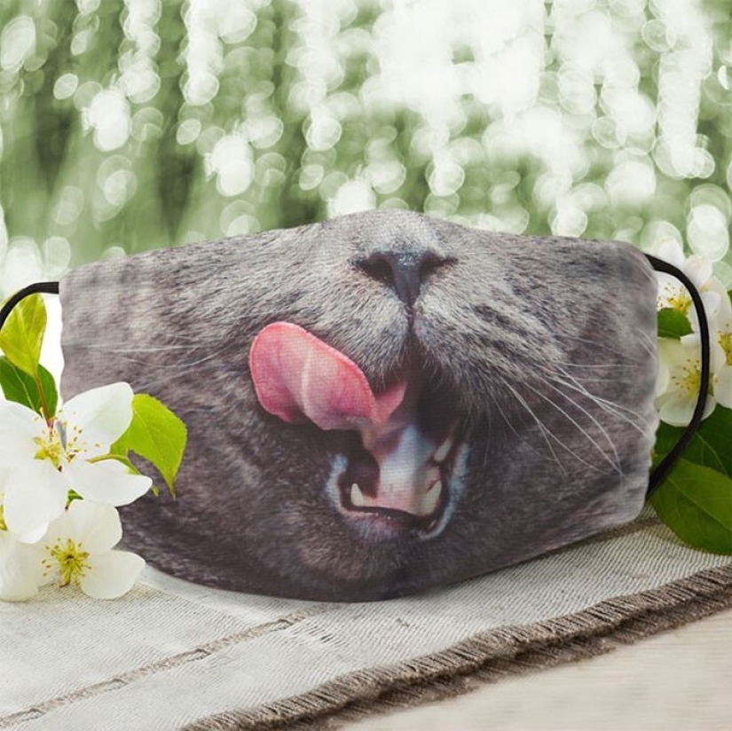 30 strange and funny protective masks for cat people 30 strange and funny protective masks for cat people