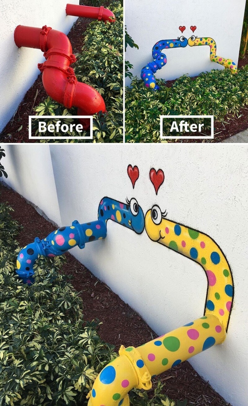 30 works of street artist who loves to revitalize urban landscapes