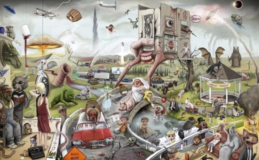 500 pop culture references in 5 posters 500 pop culture references in 5 posters