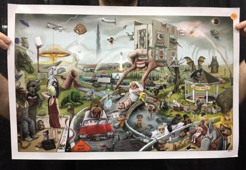 500 pop culture references in 5 posters 500 pop culture references in 5 posters