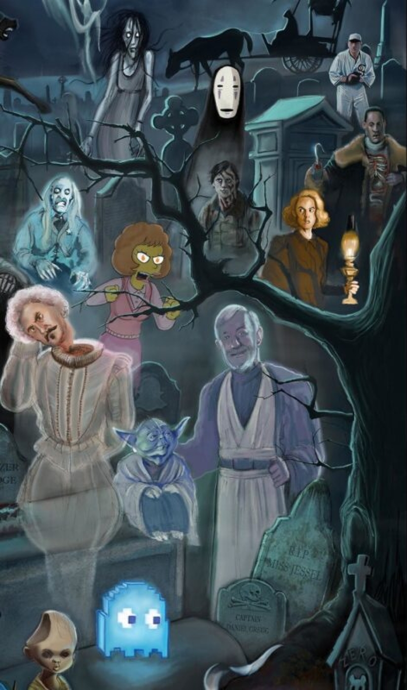 500 referencias de la cultura pop en 5 carteles 500 referencias de la cultura pop en 5 carteles