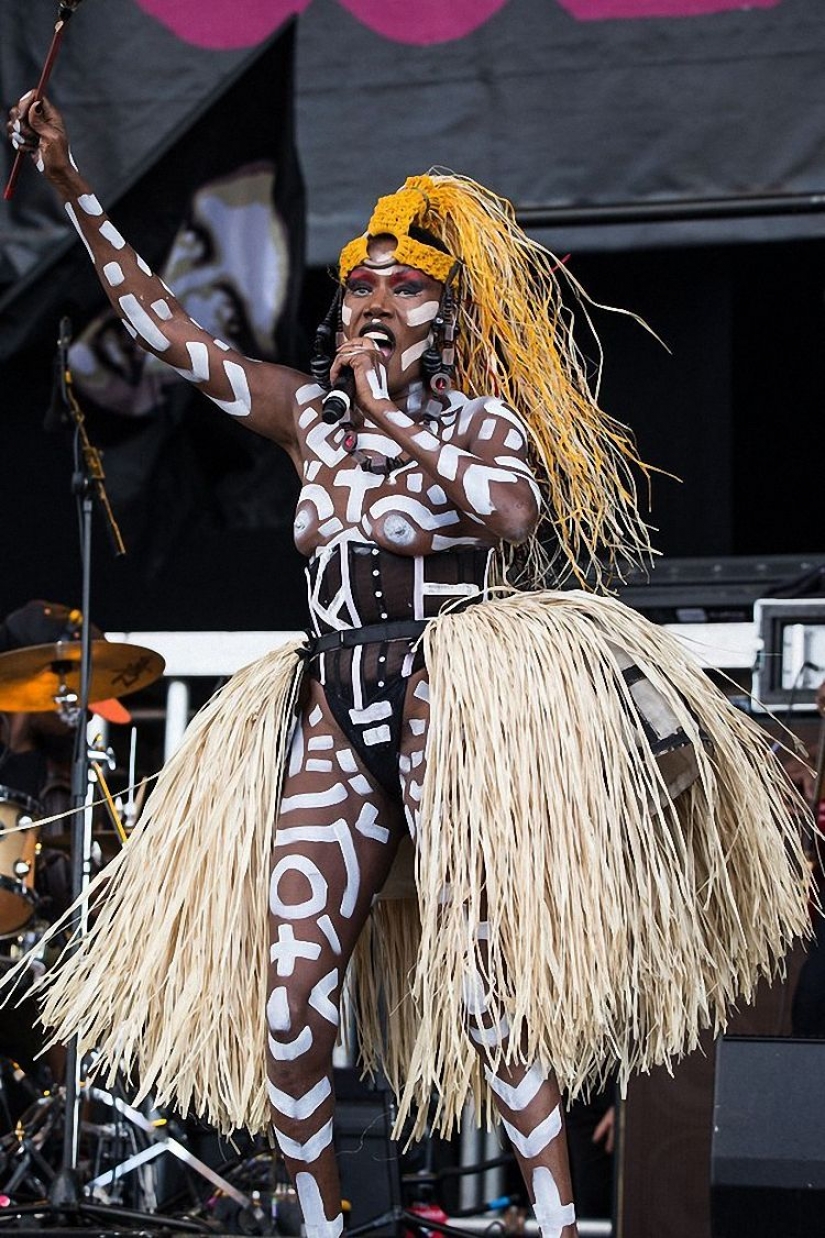 67-year-old Grace Jones is amazing!