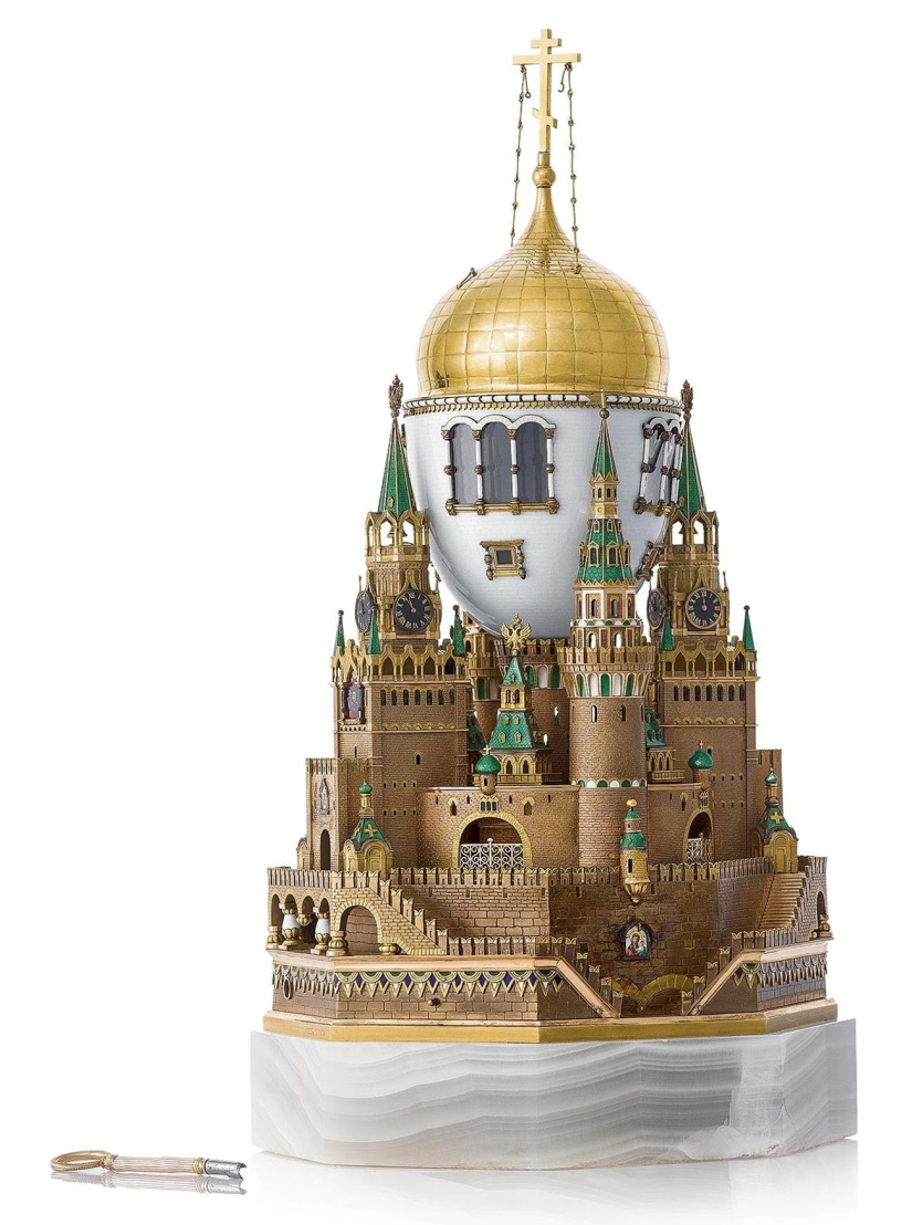 7 Faberge masterpieces on display at the Victoria and Albert Museum in London