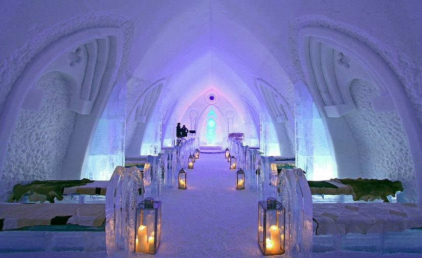 8 hoteles de hielo más increíbles del mundo