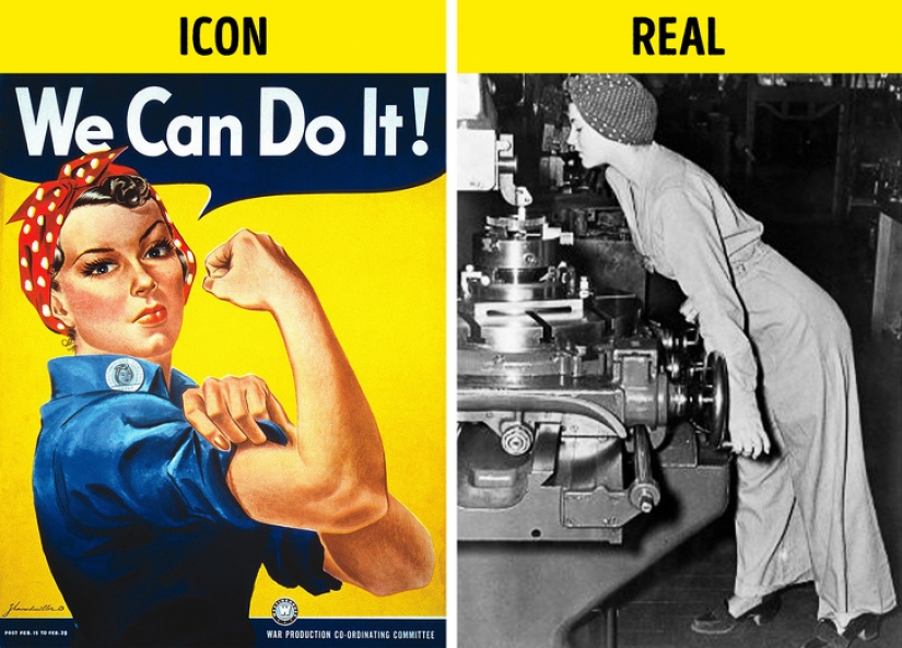 8 rostros reales escondidos detrás de íconos famosos 8 rostros reales escondidos detrás de íconos famosos