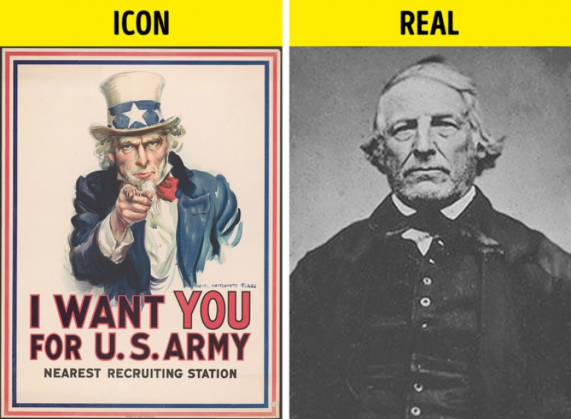 8 rostros reales escondidos detrás de íconos famosos 8 rostros reales escondidos detrás de íconos famosos