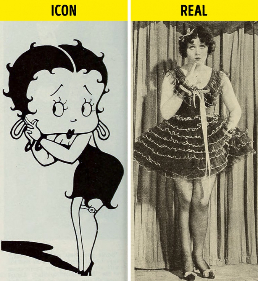 8 rostros reales escondidos detrás de íconos famosos 8 rostros reales escondidos detrás de íconos famosos