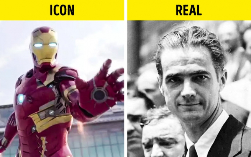 8 rostros reales escondidos detrás de íconos famosos 8 rostros reales escondidos detrás de íconos famosos