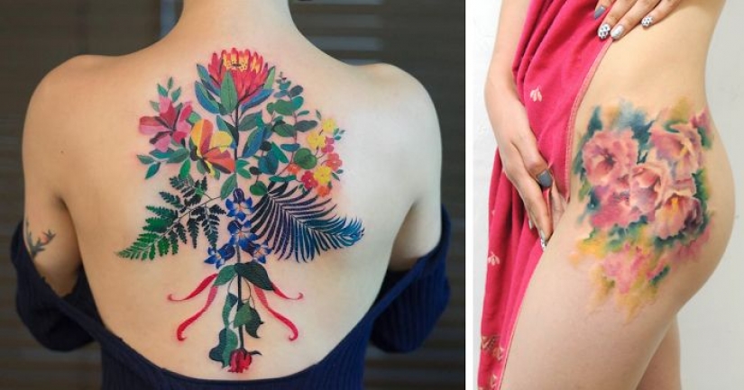 8 tattoo artists who make flowers immortal