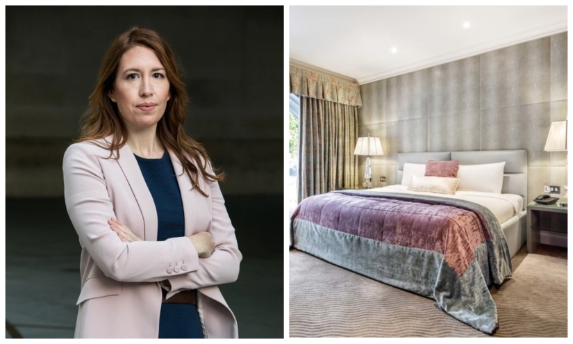 A British woman woke up naked next to a stranger in a hotel, and five years later brought him to justice