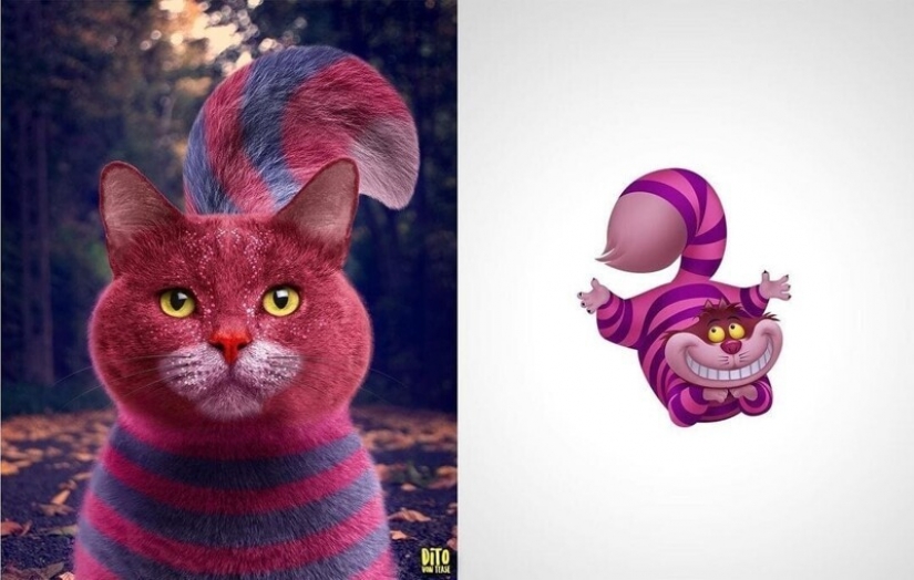 A digital artist from Italy showed how cartoon animals would look in reality A digital artist from Italy showed how cartoon animals would look in reality