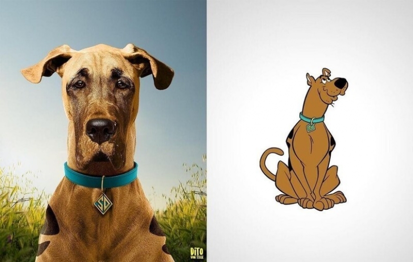 A digital artist from Italy showed how cartoon animals would look in reality A digital artist from Italy showed how cartoon animals would look in reality