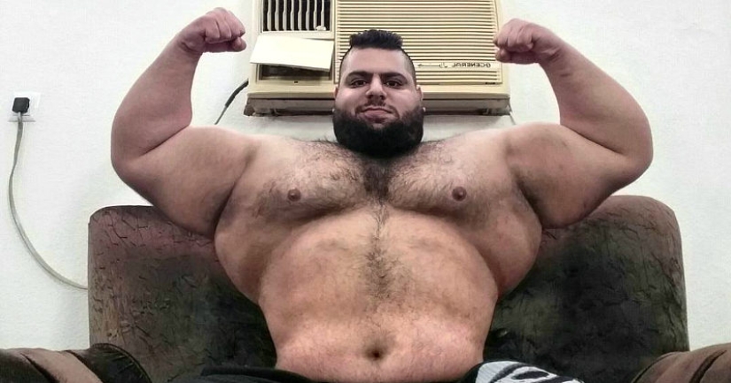 A man the size of a train: The "Iranian Hulk" shares details of his life and is going to MMA