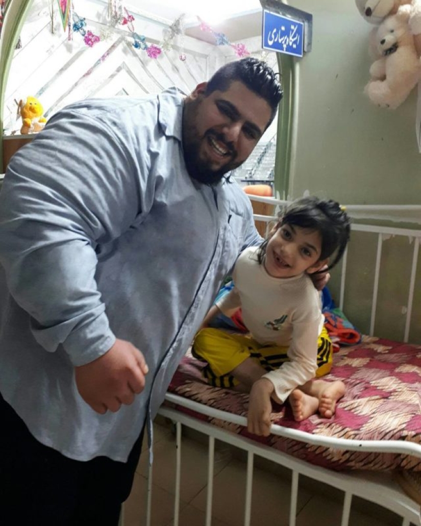 A man the size of a train: The "Iranian Hulk" shares details of his life and is going to MMA
