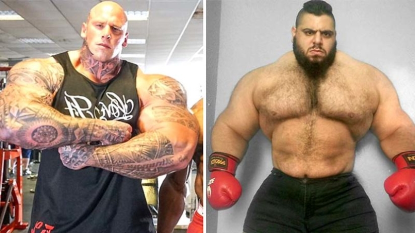 A man the size of a train: The "Iranian Hulk" shares details of his life and is going to MMA
