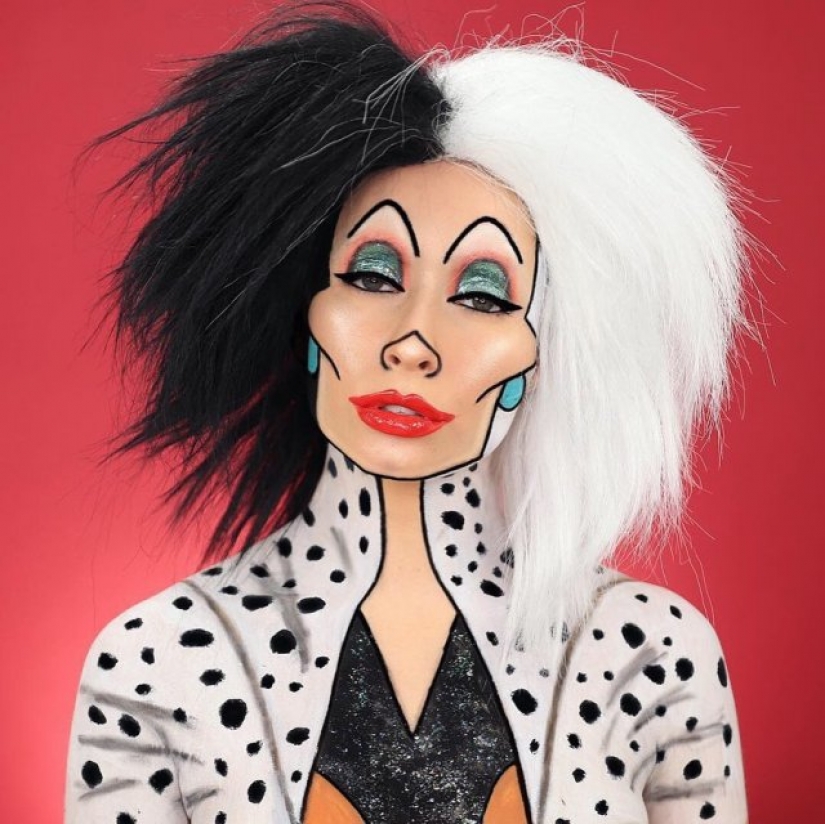 A master of disguise, cosplayers Annie Thomas