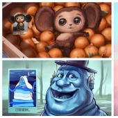 A new look at cartoons from Eugene Svenka