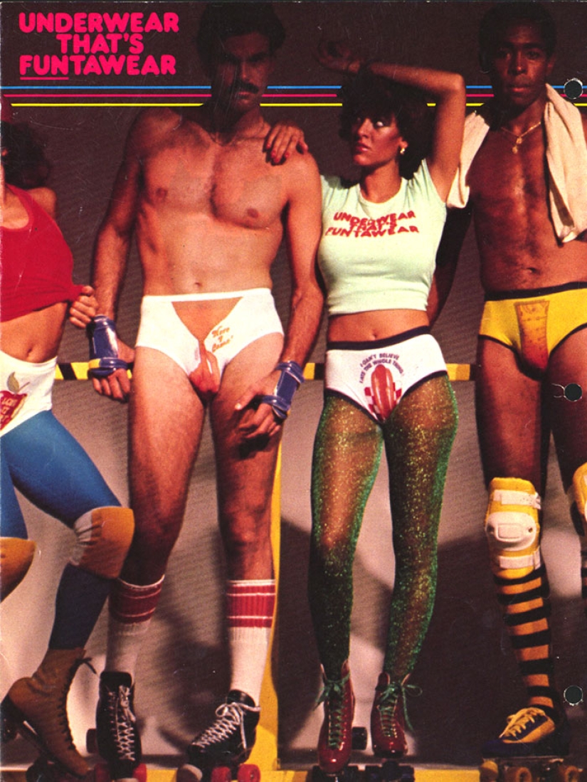 A playful underwear advertisement from the 70s that you will want to see immediately A playful underwear advertisement from the 70s that you will want to see immediately