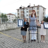 A resident of Turkey has officially become the tallest woman in the world