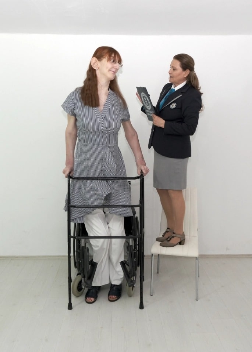 A resident of Turkey has officially become the tallest woman in the world