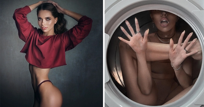 A Russian model was arrested for a photo with a naked ass near a police station A Russian model was arrested for a photo with a naked ass near a police station