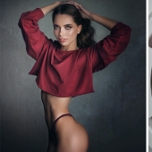 A Russian model was arrested for a photo with a naked ass near a police station