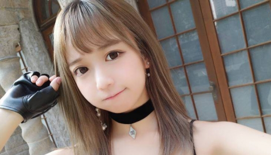 A sexy model with a face of a child gaining instagram