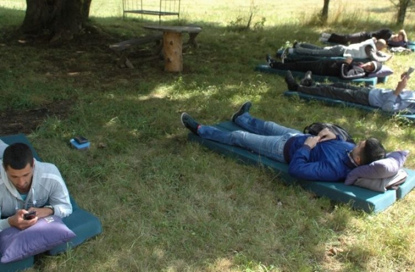 A traditional laziness championship is being held in Montenegro A traditional laziness championship is being held in Montenegro