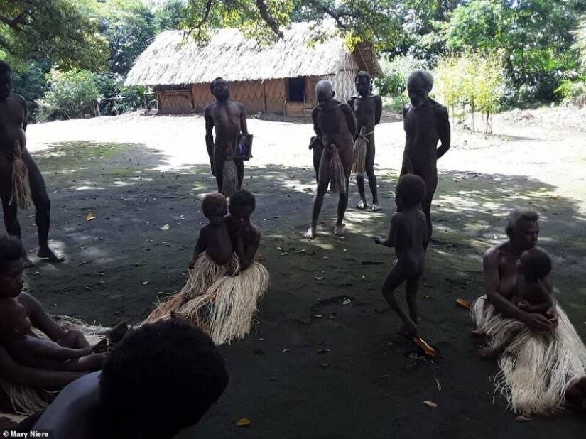 A tribe who worship Prince Philip as a God, waiting for his coming after death