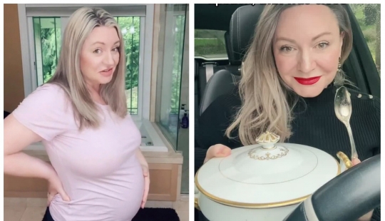 A woman unexpectedly became pregnant at the age of 62, despite menopause and her husband's vasectomy