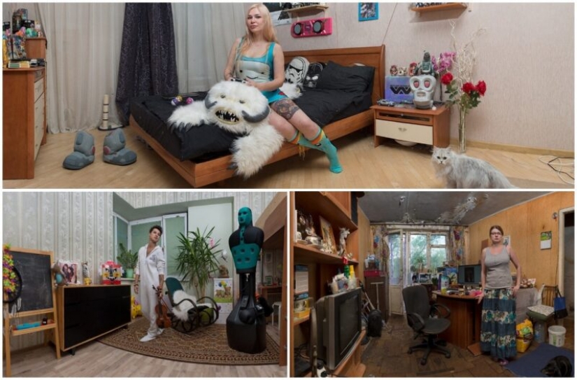 About the life of modern recluses of Hickey: photo project "Journey to the edge of the room" by Natalia Ershova About the life of modern recluses of Hickey: photo project "Journey to the edge of the room" by Natalia Ershova