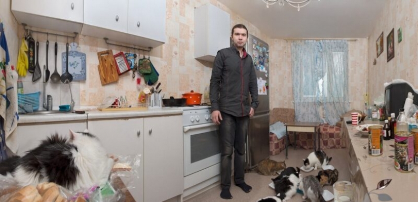 About the life of modern recluses of Hickey: photo project "Journey to the edge of the room" by Natalia Ershova About the life of modern recluses of Hickey: photo project "Journey to the edge of the room" by Natalia Ershova