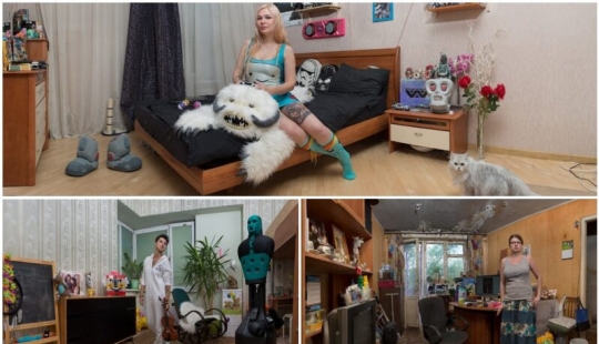 About the life of modern recluses of Hickey: photo project "Journey to the edge of the room" by Natalia Ershova