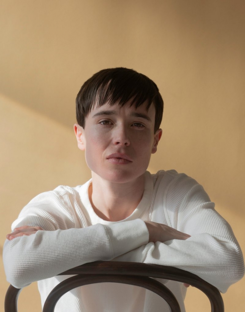 Actor-transgender Elliot Paige remove the breast: now looks like the star of "Juno" and "Inception"