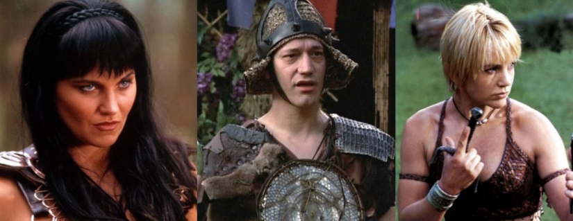 Actores de la serie de televisión " Xena. Reina Guerrera " entonces y ahora