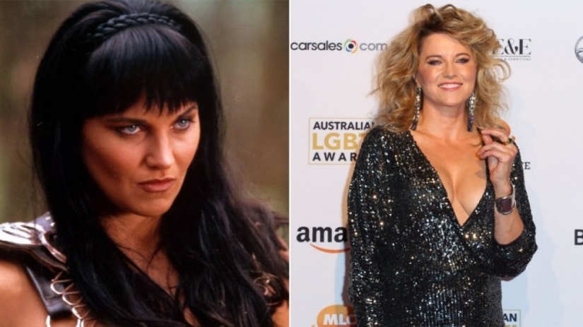 Actores de la serie de televisión " Xena. Reina Guerrera " entonces y ahora