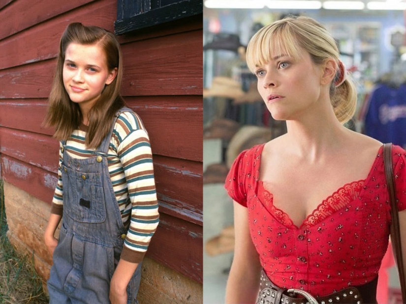 Actores famosos en sus primeras películas ahora