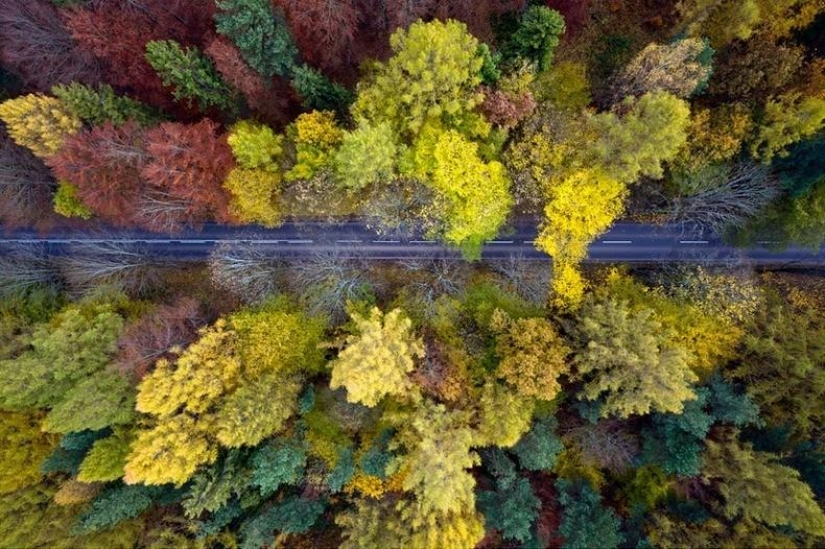 Aerial photographs by Kasper Kowalski