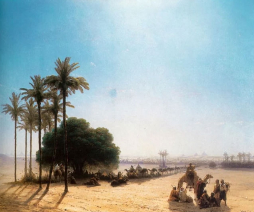 Aivazovsky without the sea. Unknown paintings by the great seascape