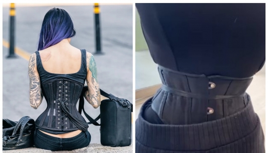 Al borde: una chica con una cintura de 46 cm arriesga su salud por el bien de una figura perfecta Al borde: una chica con una cintura de 46 cm arriesga su salud por el bien de una figura perfecta